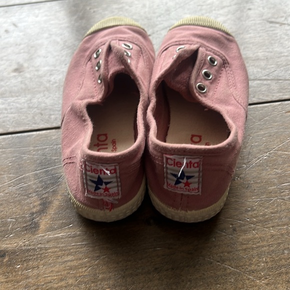 Girls Pink Cienta Slip On Shoes - Picture 3 of 4